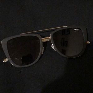 Quay French Kiss Black Sunglasses